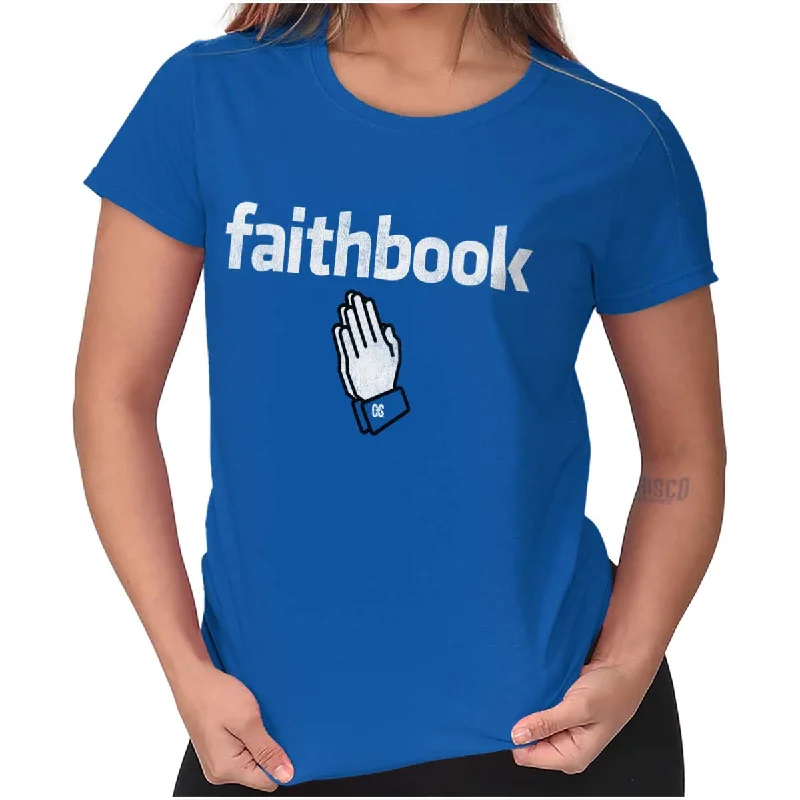 Faithbook Christian Ladies T Shirt