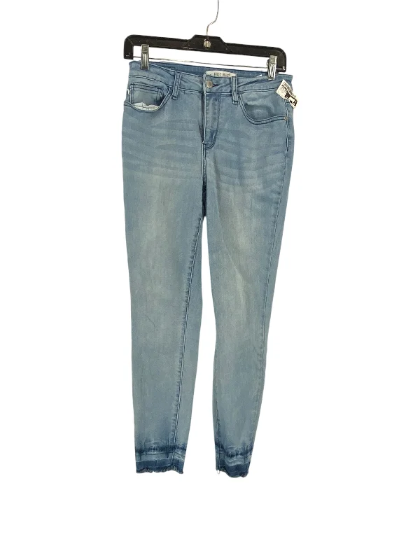 Jeans Skinny By Judy Blue In Blue Denim, Size: 27