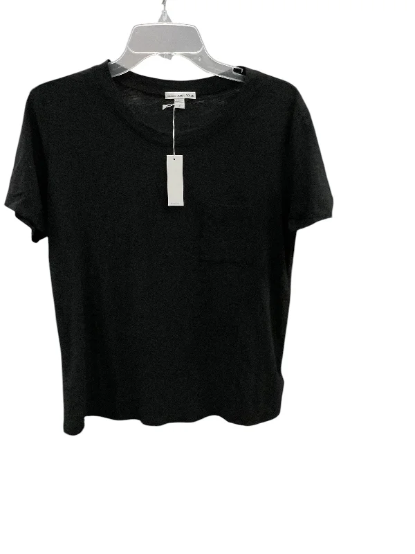 Top Short Sleeve By James Perse In Black, Size: 2