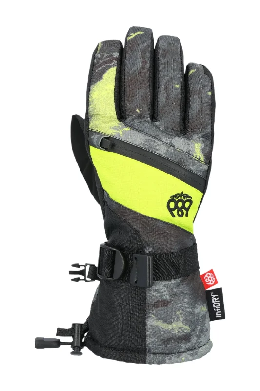 686 Youth Heat Insulated Glove Lime Hemisphere