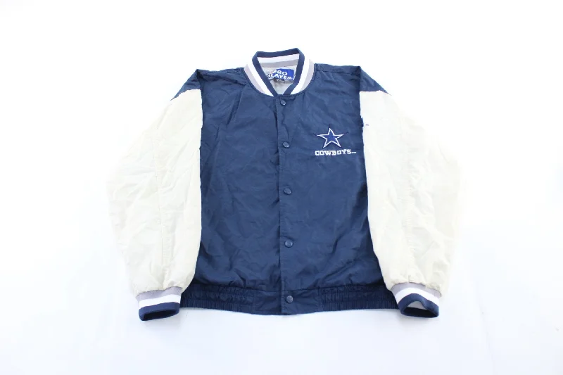 90's Dallas Cowboys Embroidered Pro Player Jacket