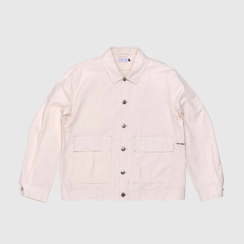 FULL BUTTON LINEN JACKET