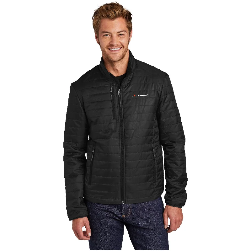 Jacket - Packable Puffy Down Jacket (Black)