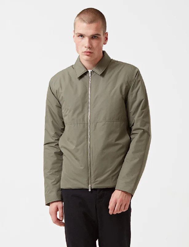 Norse Projects Elliot Nylon Jacket - Lichen Green