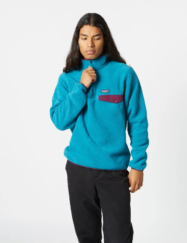 Patagonia LW Synchilla Snap-T Fleece - Belay Blue