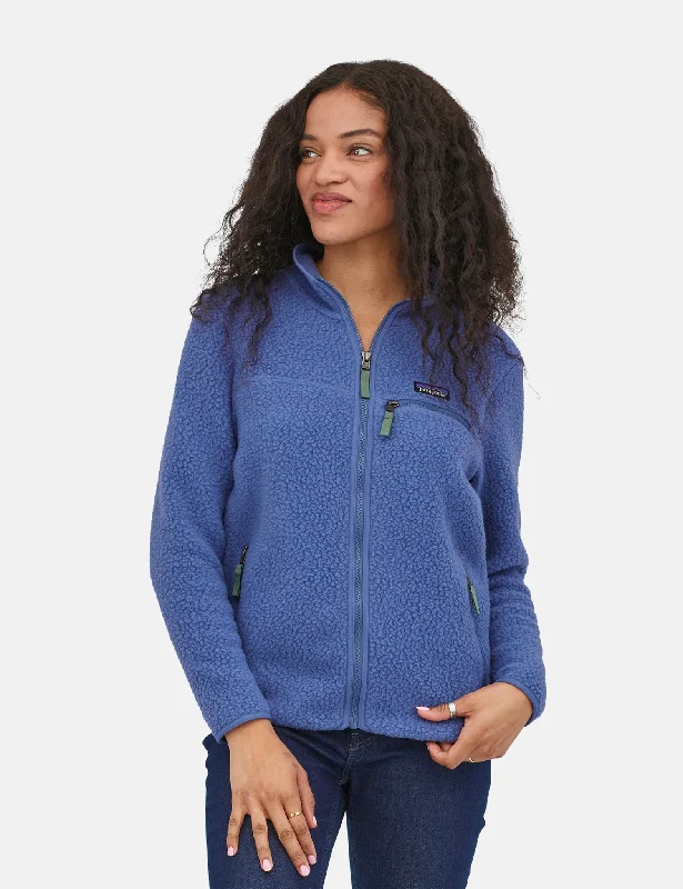 Patagonia Womens Retro Pile Jacket - Current Blue