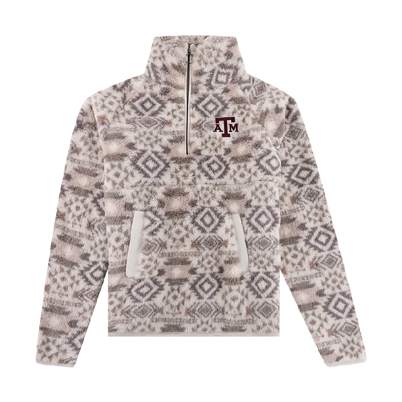 Texas A&M Wrangler Southwest Sherpa Quarter Zip