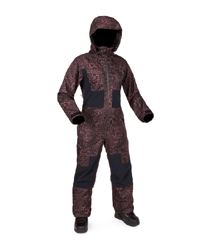 VOLCOM Women's Shiloh Snow Suit Leopard 2025