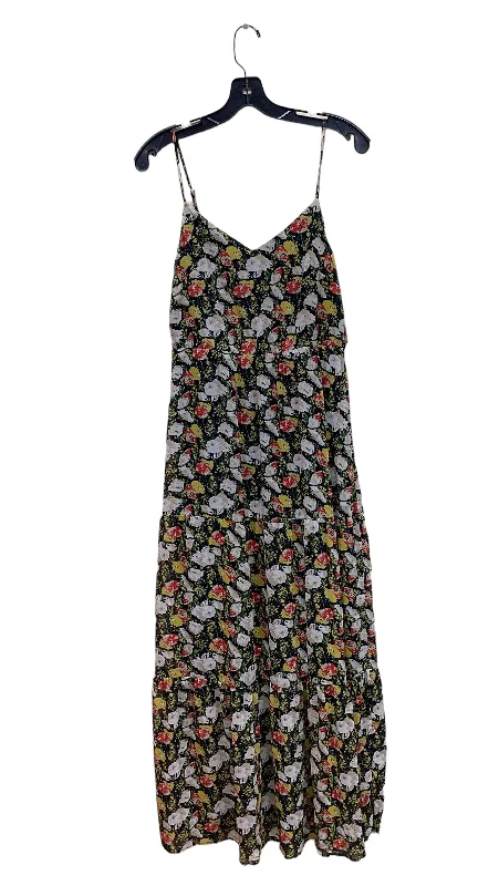 Floral Print Dress Casual Midi J. Crew, Size Xs