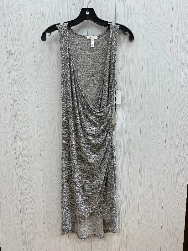 Grey Dress Casual Midi Leith, Size S