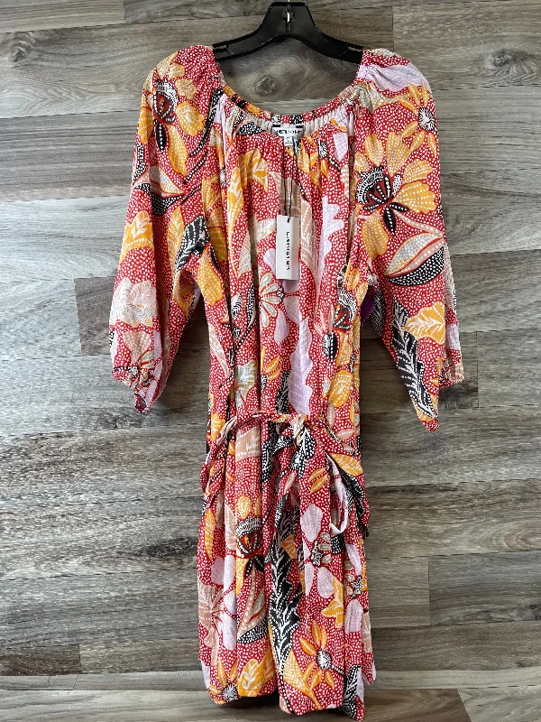 Multi-colored Dress Casual Midi Elizabeth And James, Size Xxl