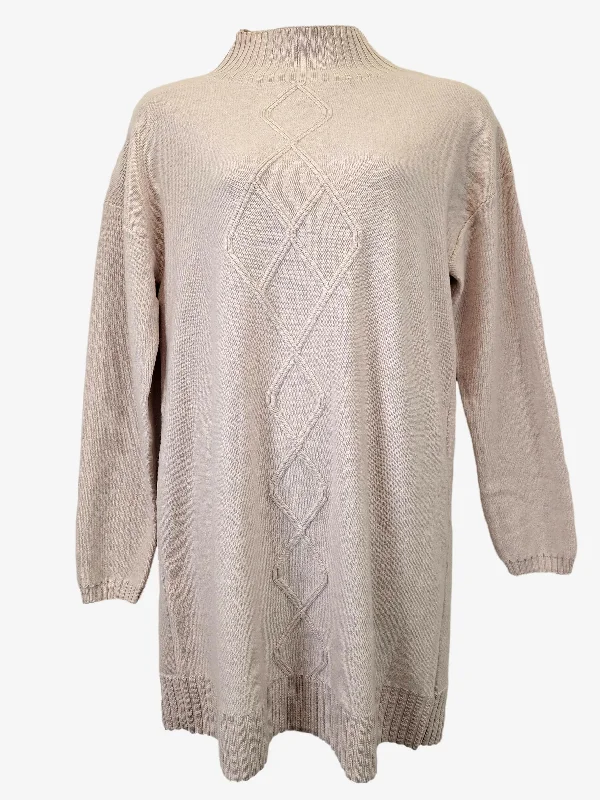 Iris & Wool Soft Oversized Wool Jumper Mini Dress Size L