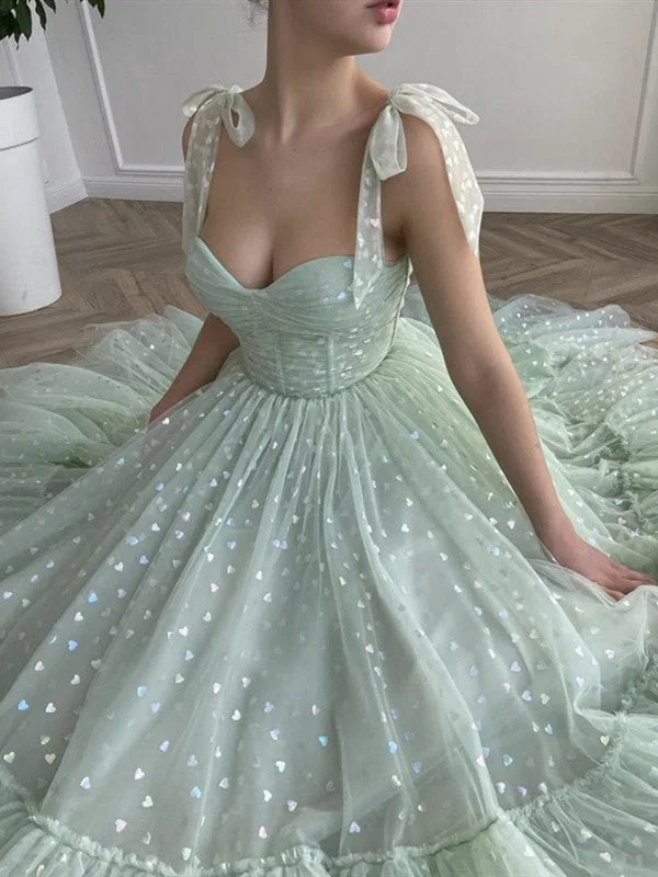 Sweet Heart Design A-line Popular Long Prom Dresses, Fashion Evening Dresses, Girl Prom Dresses