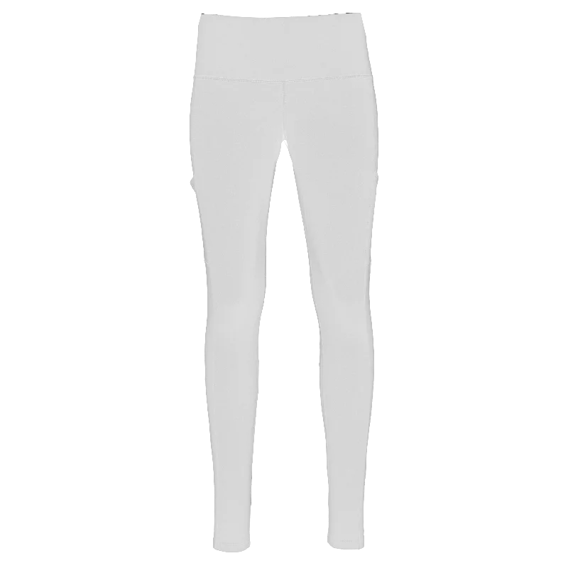 Women's Micro-Elite Chamois Pocket Legging - White